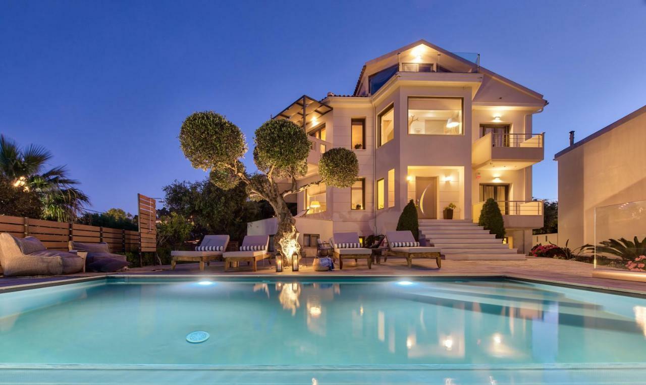 Pasithea Elegant Villa Закінф Екстер'єр фото